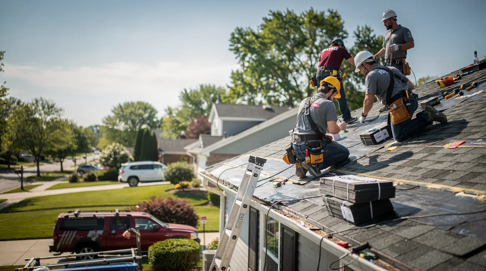 Roof Repair in Harpswell, ME around you
